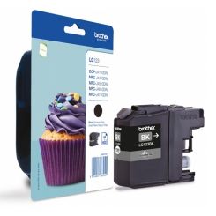 LC123BK Pojemnik z tuszem czarnym na 600 stron 