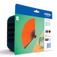 LC129XLVALBP Valuepack, 4 pojemniki z tuszem: czarnym, cyan, magenta i żółtym