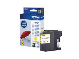 LC225XLY  Pojemnik z tuszem żółtym na 1200 stron