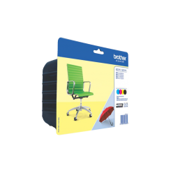 LC229XLVALBP, 4 pojemniki z tuszem czarnym, cyan, magenta i żółtym