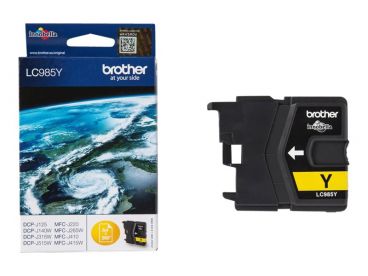 LC985Y Pojemnik z tuszem żółtym na 260 stron 