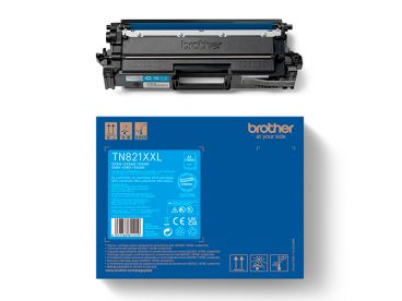 TN821XXLC | Cyan toner do 12 000 stron