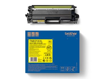 TN821XXLY | Yellow toner do 12 000 stron