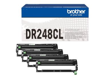DR248CL | Zestaw 4 bębnów Brother DR248CL wydruk do 30 000 stron